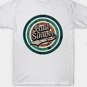 Paul Simon Vintage Style T-Shirt Retro 70s Aesthetic Graphic Tee